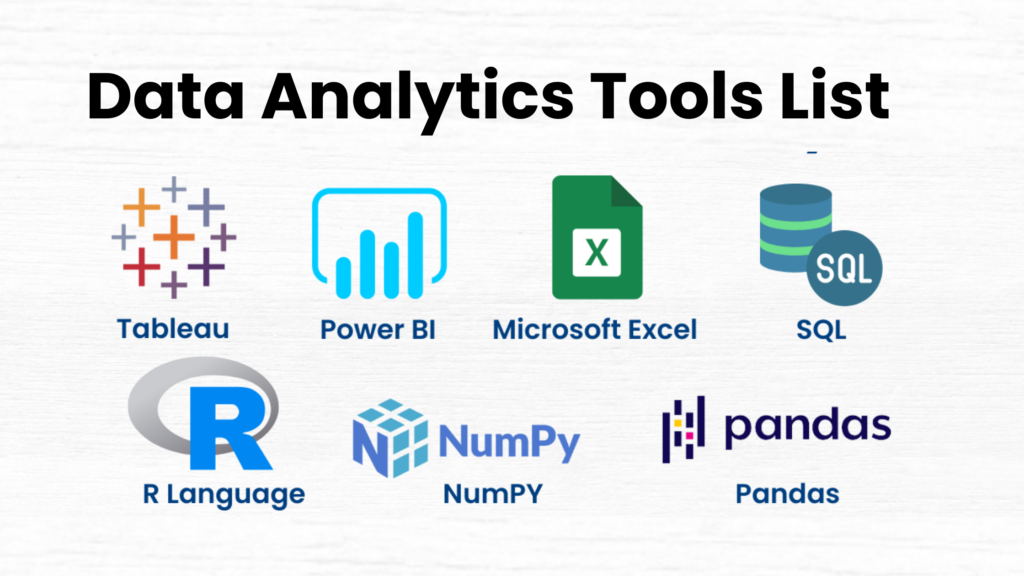 Data Analytics Tools List