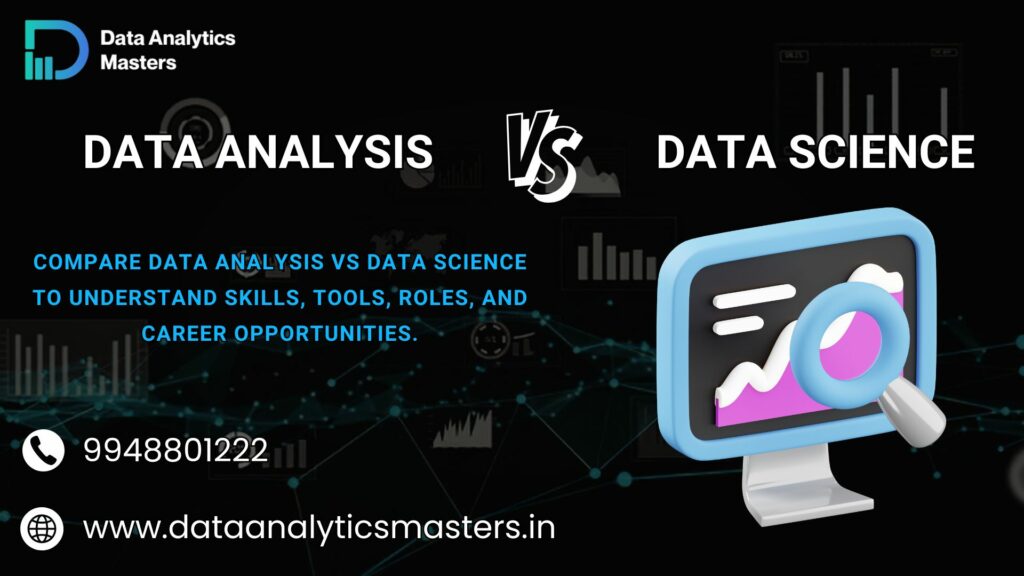 Data Analysis vs Data Science