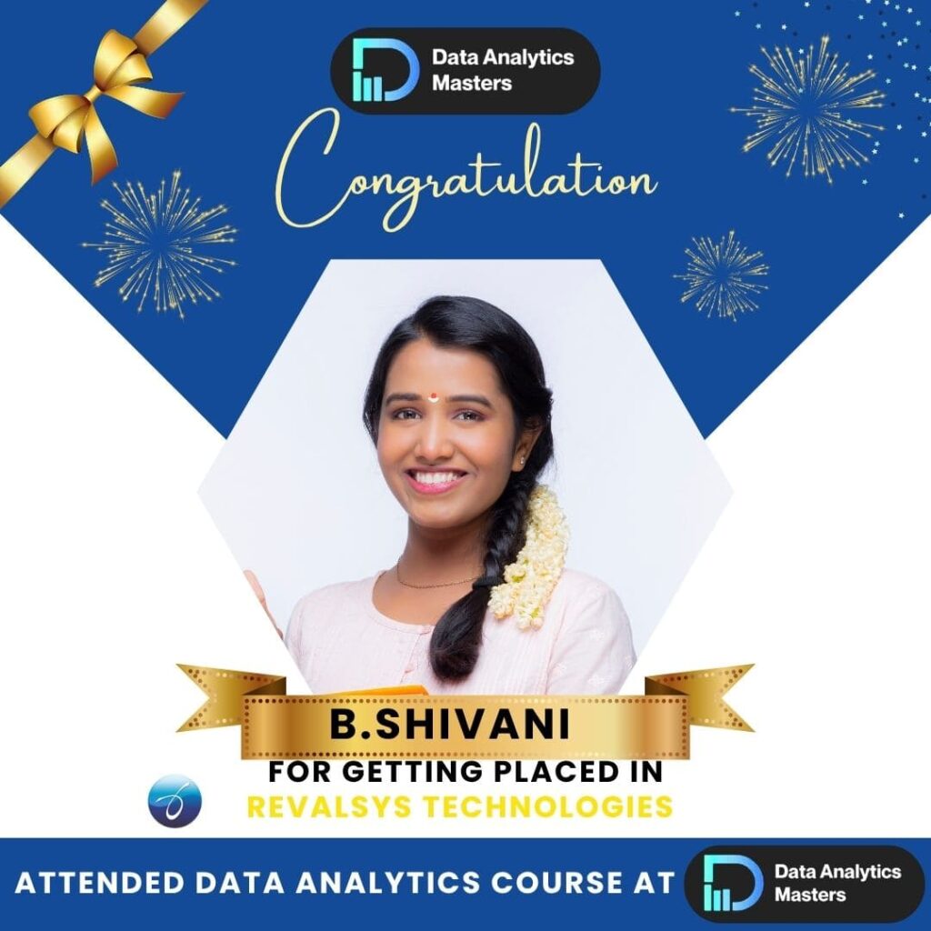 Data Analytics Course in Hyderabad-Placement-B.Shivani