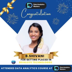 Data Analytics Course in Hyderabad-Placement-B.Shivani
