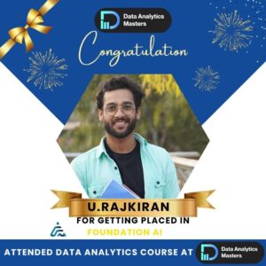 Data Analytics Course in Hyderabad-Placement-U.Rajkiran