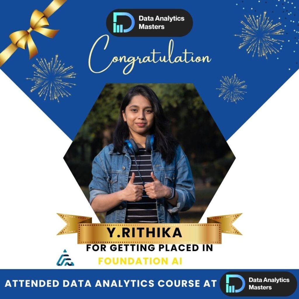 Data Analytics Course in Hyderabad-Placement-Y.Rithika