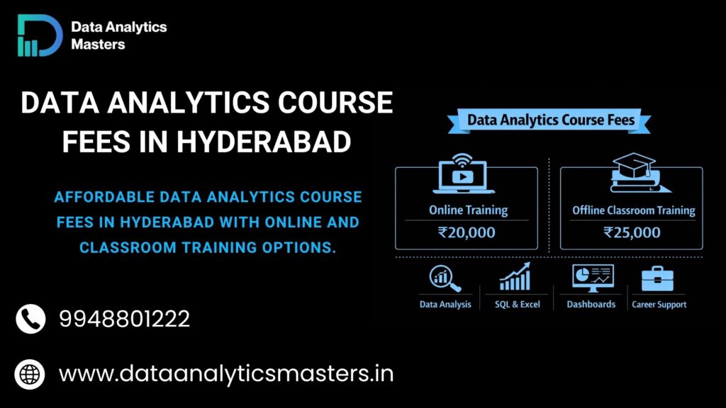 Data Analytics Course Fees in Hyderabad