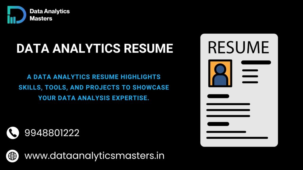 Data Analytics Resume