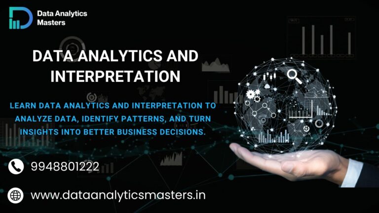 Data Analytics And Interpretation